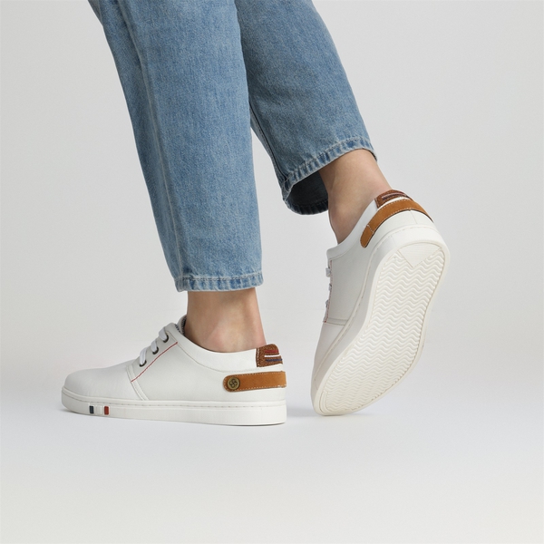 Men's Modern Casual Fashion Sneakers - WHITE - 8